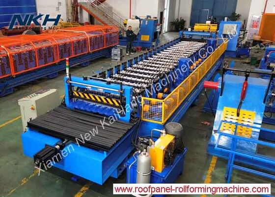 High Speed Roof Panel Roll Forming Machine with Stacker Roof making machine