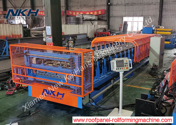 Mua Máy tạo kim loại tấm mái nhà tùy chỉnh với hệ thống cắt theo chiều dài online manufacture