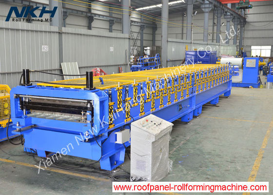 Mua Kim loại tấm lợp tấm định hình, máy tạo hình cuộn hai tầng online manufacture