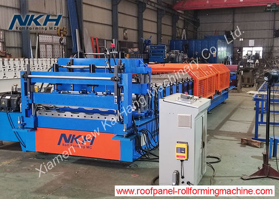 YX22-211-1105 Roof Tile Roll Forming Machine Metal Roofing Machine Động cơ dẫn động