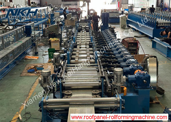 C76-200 Purlin tự động thay đổi tự động xếp chồng cuộn hình máy