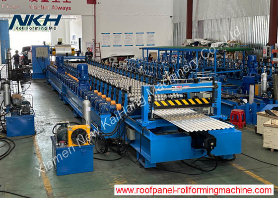 Máy hình thành cuộn lắc cao tốc độ cao, Máy hình thành cuộn lắc lạnh chính xác cao Tốc độ bay 762 cắt servo tấm lắc
