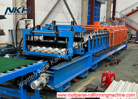 845 Máy tạo cuộn gốm gạch mái kim loại Máy lái động cơ phụ trợ Máy tạo cuộn gốm kim loại bằng máy ép bay và cắt