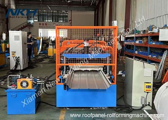 Máy tạo hình tấm lợp đứng seam cho Tôn GI Galaluminium