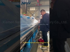 6.5 Meter Hydraulic Folding Machine/Bending Machine Thử nghiệm